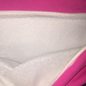 Pink jansport book bag